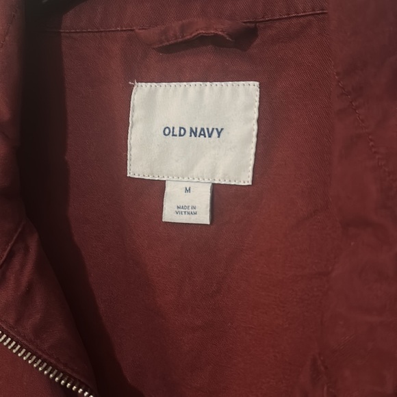 Maroon Military Jacket - Picture 2 of 3